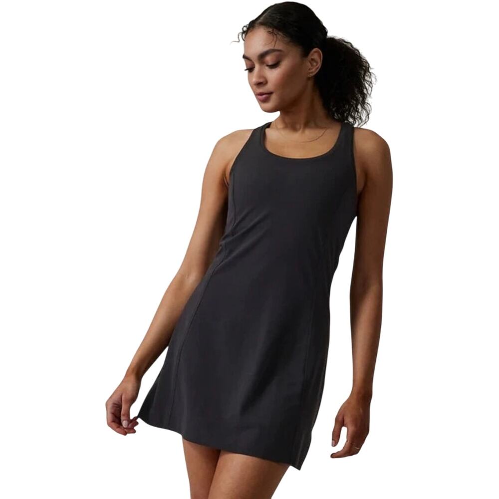 NWT Athleta On My Way Dress Powervita™ Fabric UPF 50+ Sporty Mini Dress Size XS - Picture 3 of 13